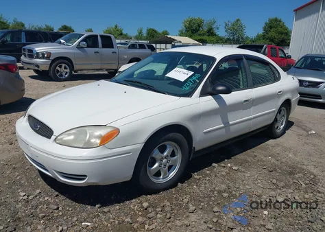 2005 Ford Taurus Se из США, поврежденный, VIN 1FAFP53255A135319